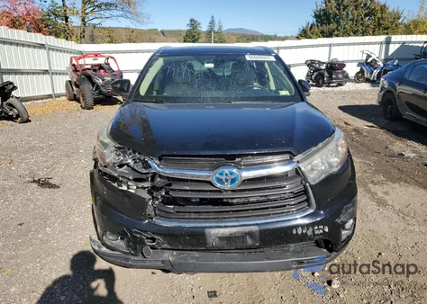 2016 Toyota Highlander Hybrid Limited from USA, damaged, VIN 5TDDCRFHXGS018779